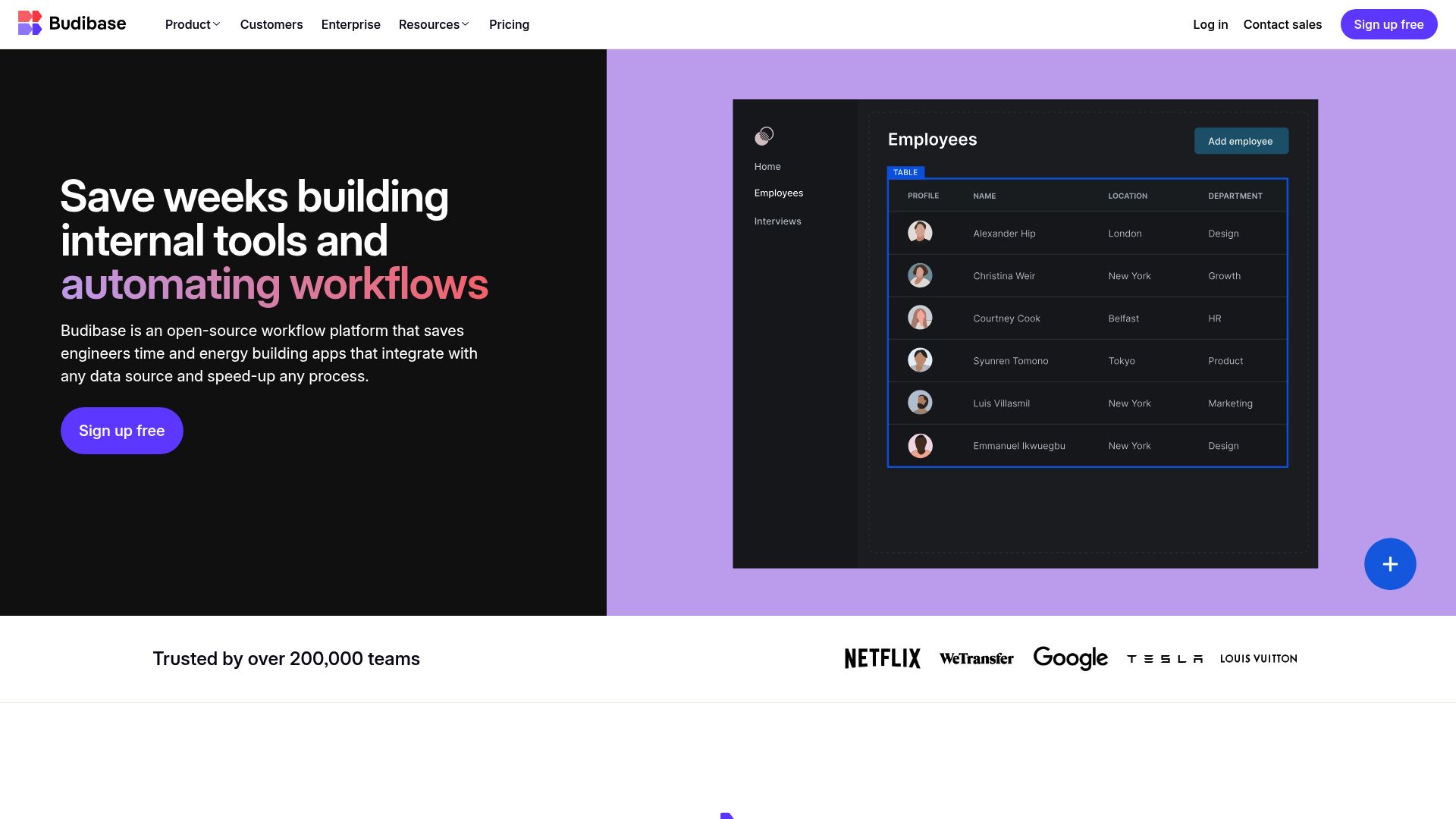 12 Best Low Code Platforms to Use in 2025 - Budibase