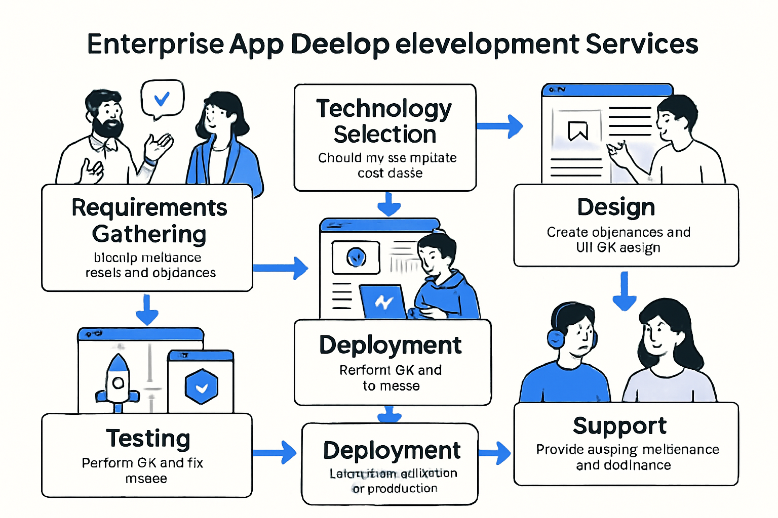 The Enterprise App Development Lifecycle: Step-by-Step Guide