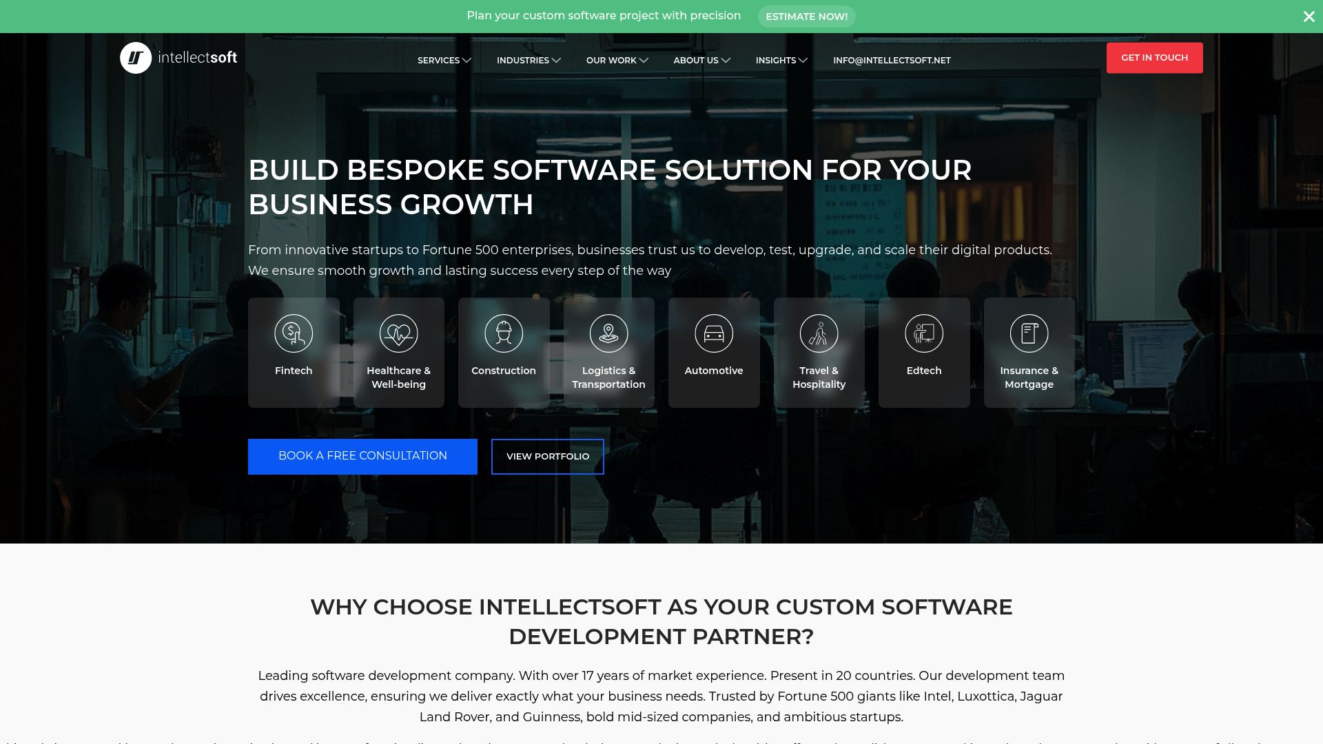 7 Essential Enterprise Software Development Company Picks 2025 - Intellectsoft