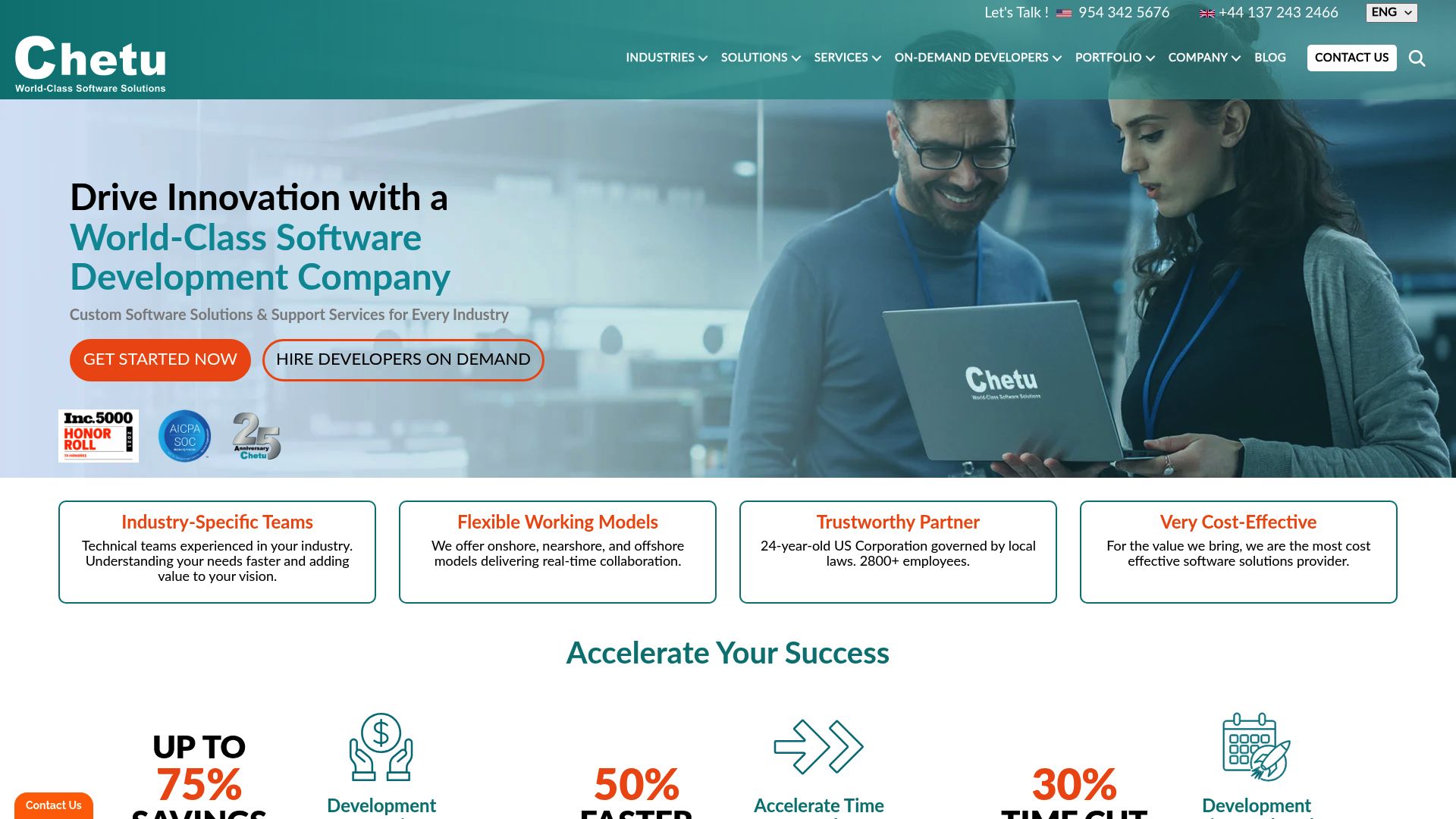 7 Essential Enterprise Software Development Company Picks 2025 - Chetu