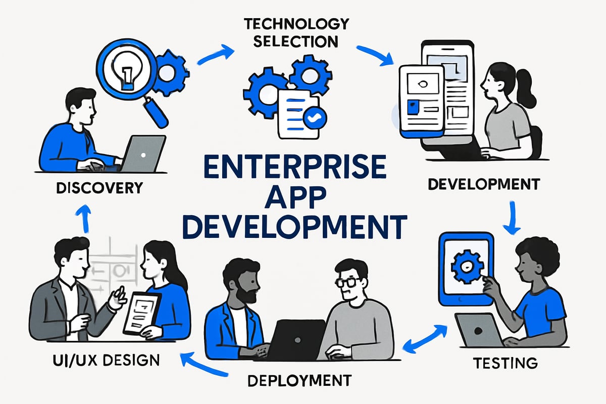 Step-by-Step Enterprise App Development Process