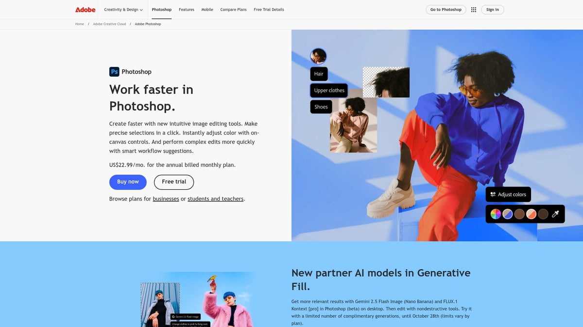 12 Essential Software Tools You Need in 2025 - Adobe Photoshop