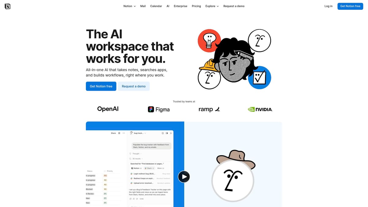 9 Must-Try aiapps Transforming Productivity in 2025 - Notion AI