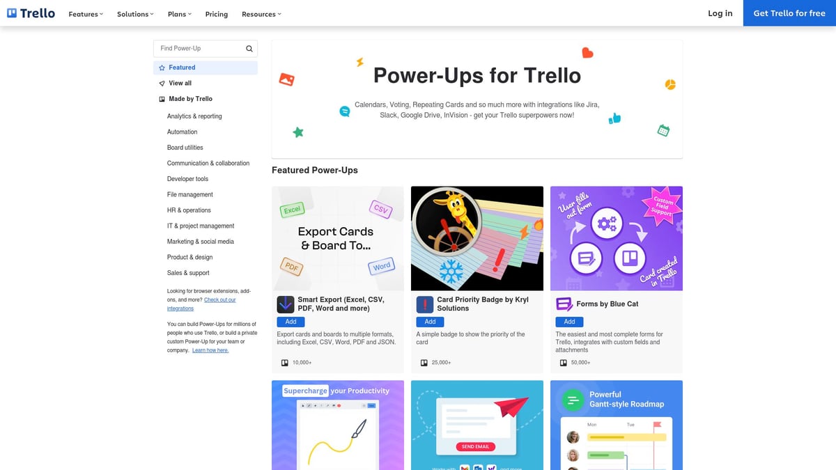9 Must-Try aiapps Transforming Productivity in 2025 - Trello with AI Power-Ups