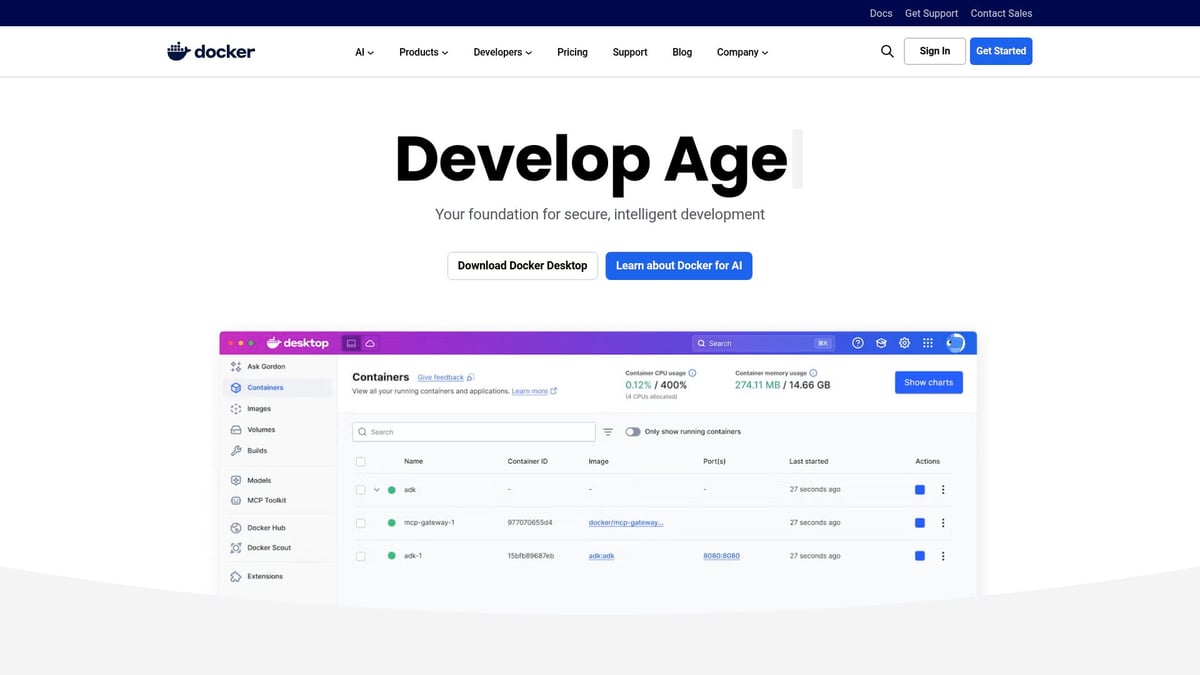 8 Best Software To Develop Your Next Big Project in 2025 - Docker
