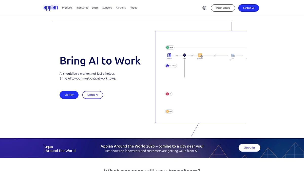 Top 10 App Dev Software Tools to Boost Your Projects in 2025 - Appian