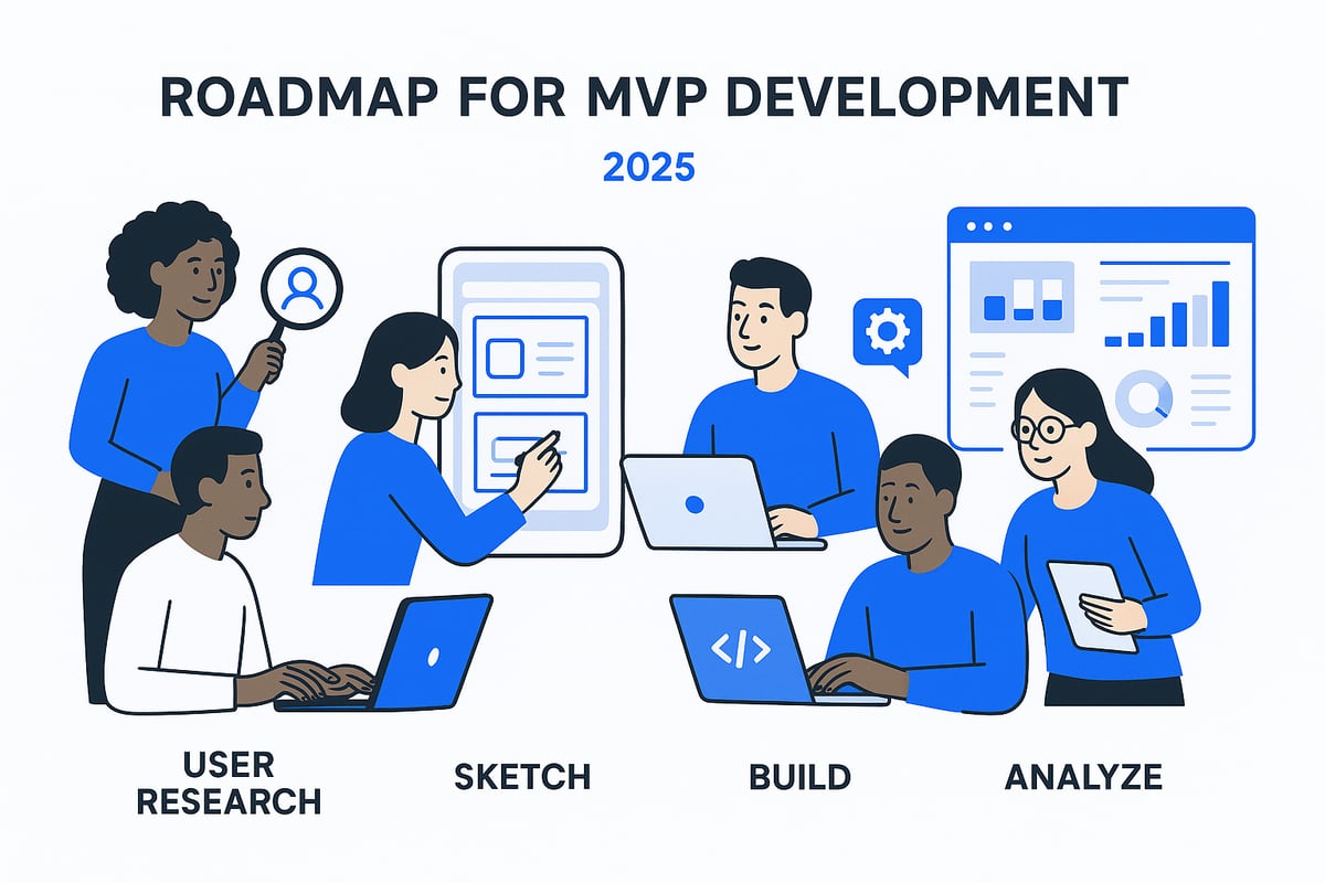 Step-by-Step Process: How to Develop an MVP in 2025