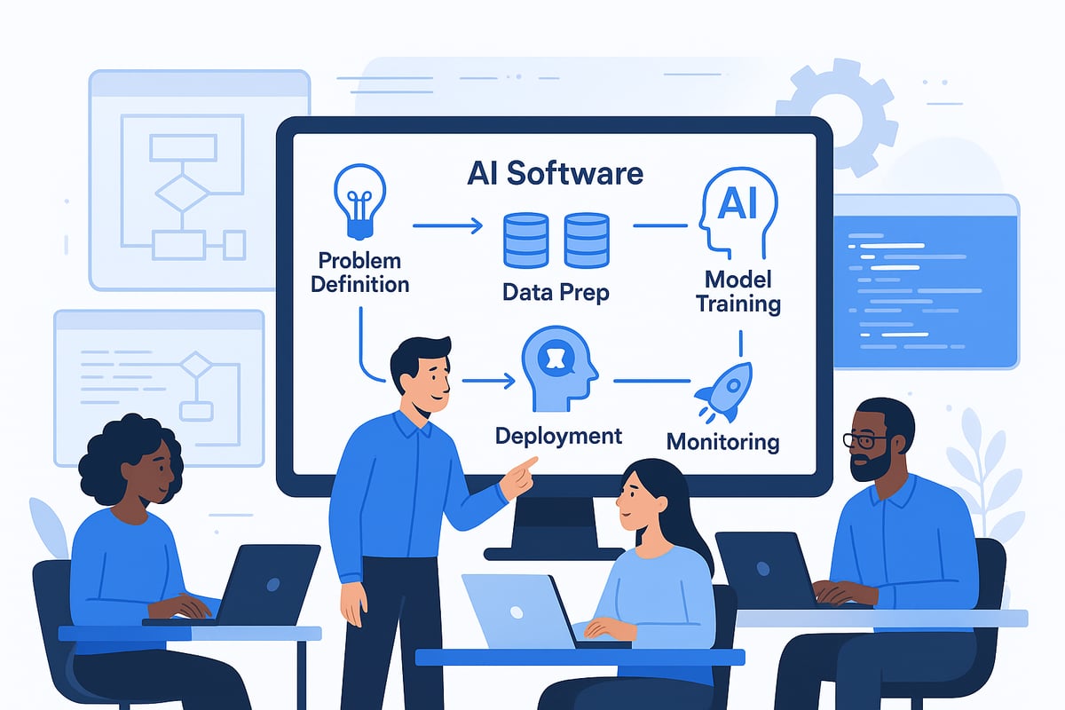 Step-by-Step AI Software Development Workflow