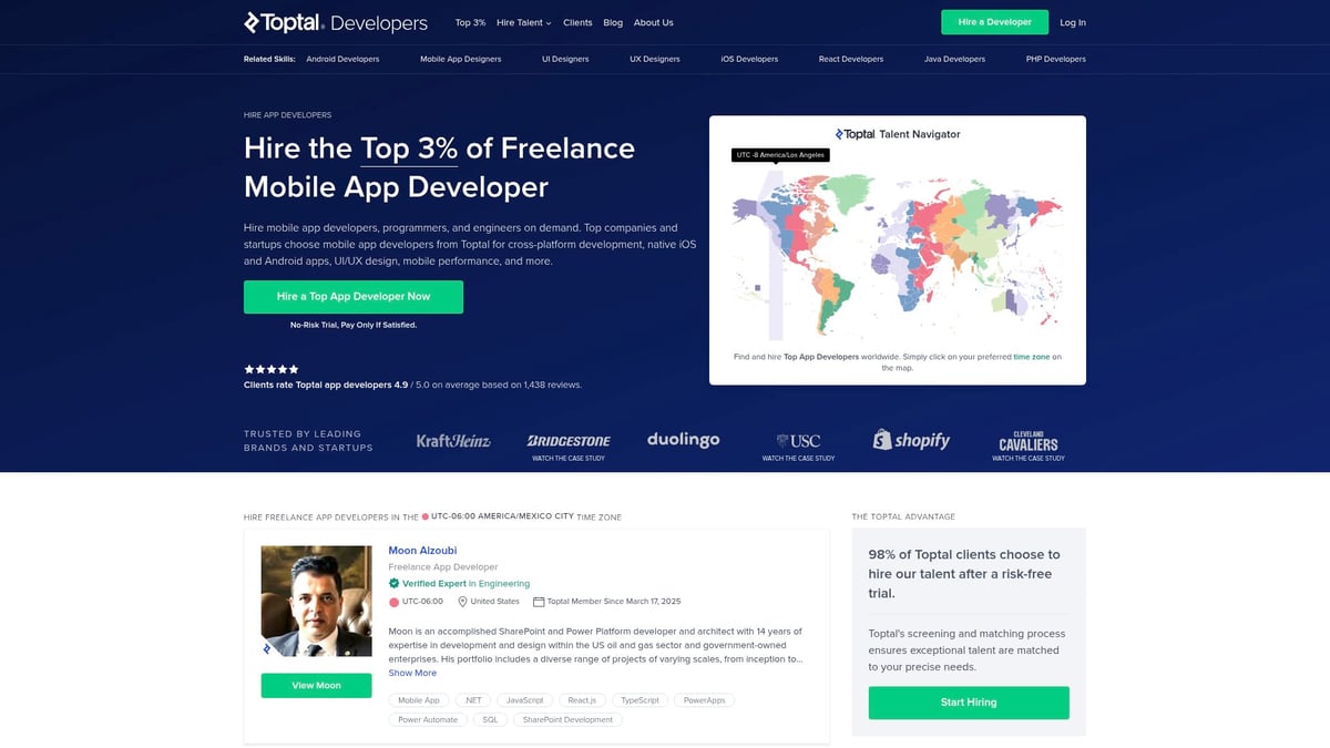 9 Essential App Development Agency Picks for 2025 Success - Toptal