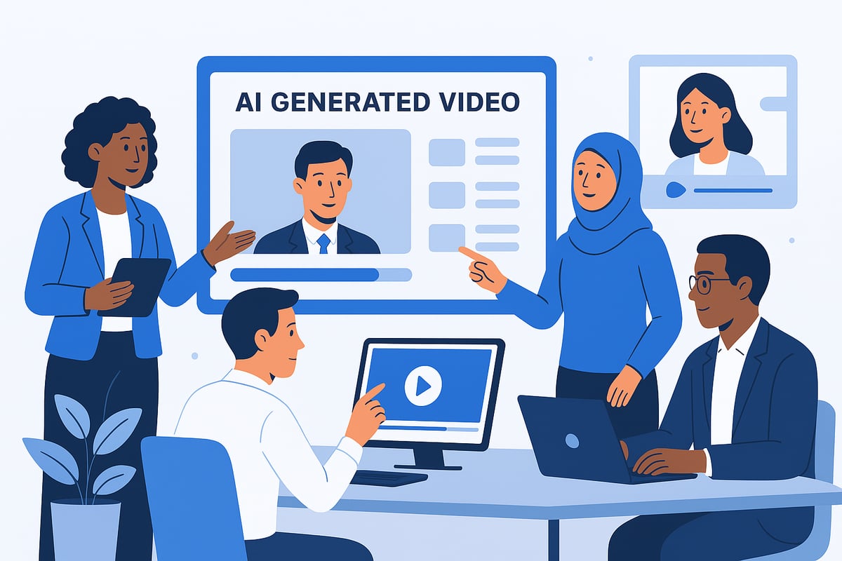 Real-World Applications: How Businesses Use Synthesia AI