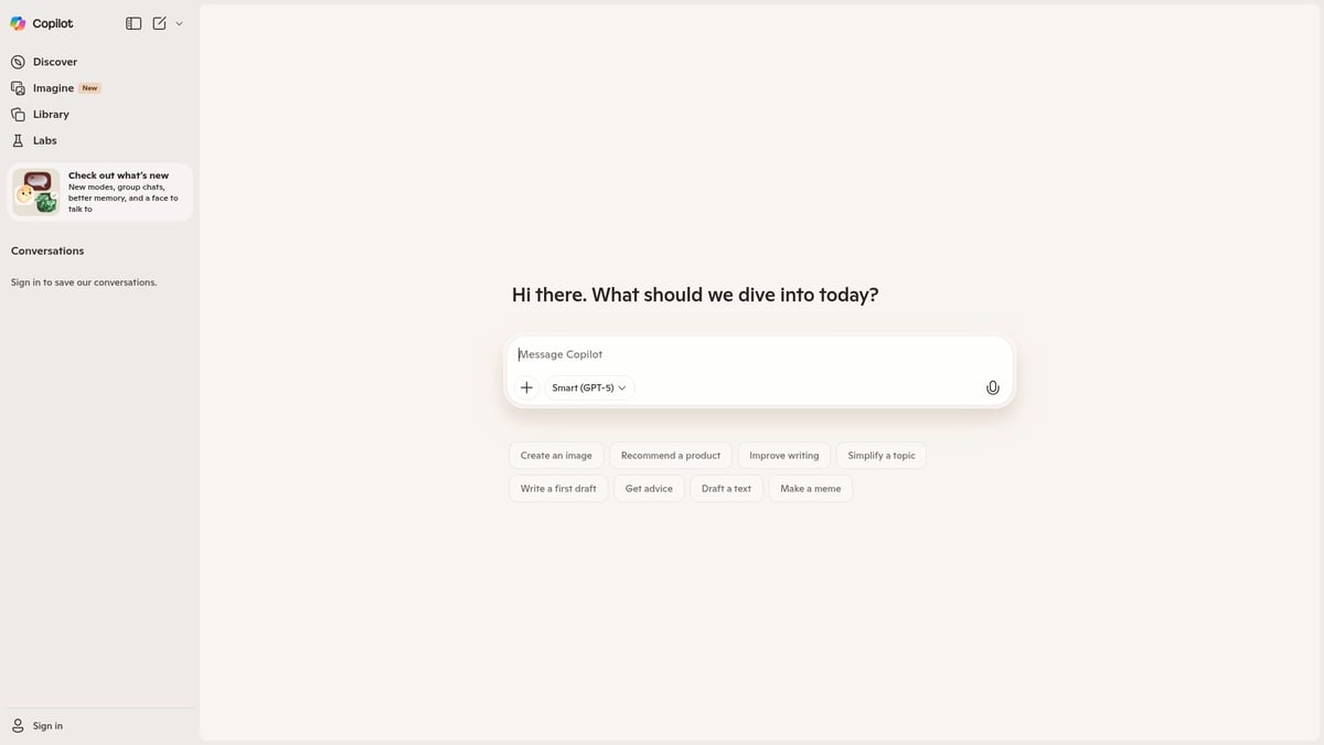 7 Amazing App Like Chat GPT Picks to Try in 2025 - Microsoft Copilot