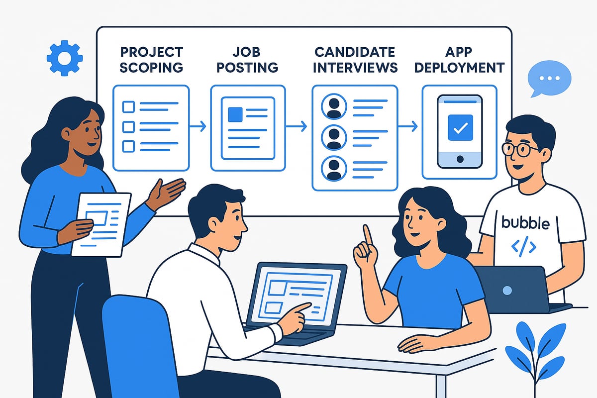 The Step-by-Step Guide to Hiring a Bubble Developer in 2025