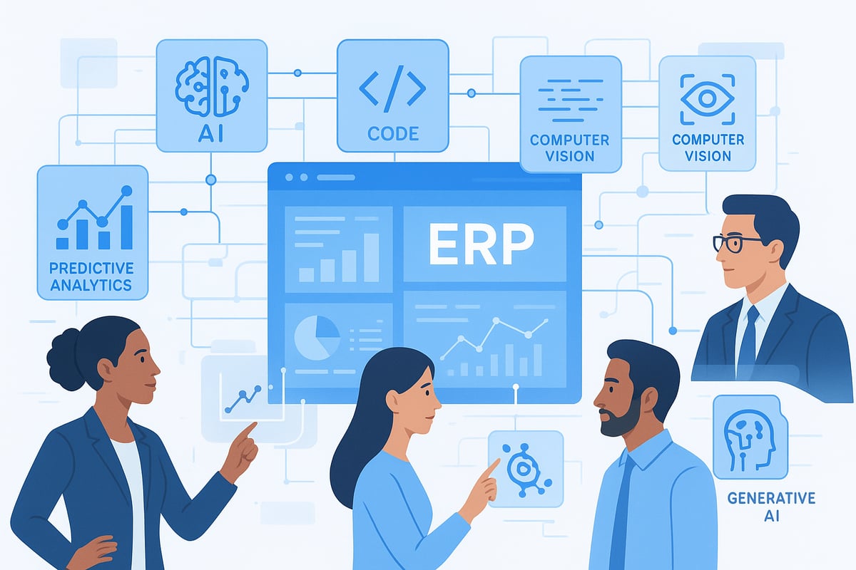Core AI Technologies Powering ERP in 2026