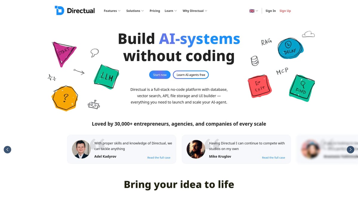 Top 10 No Code Tools to Transform Your Workflow in 2026 - Directual