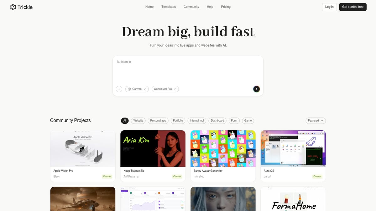 6 Lovable Alternative Picks to Try in 2026 - Trickle AI