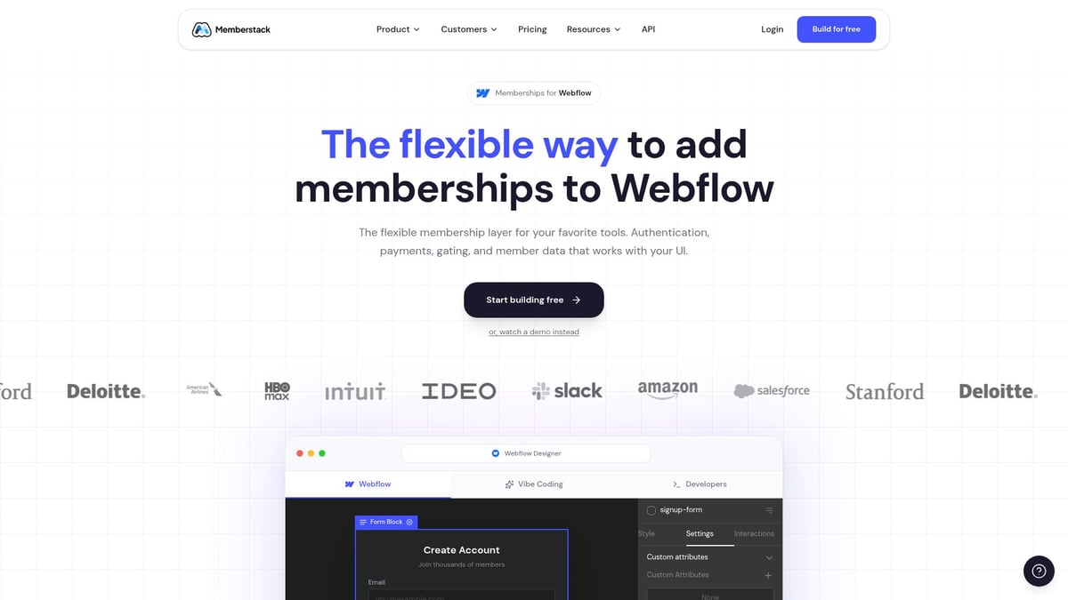 10 Game-Changing No-Code Tools for SaaS Founders in 2026 - Memberstack