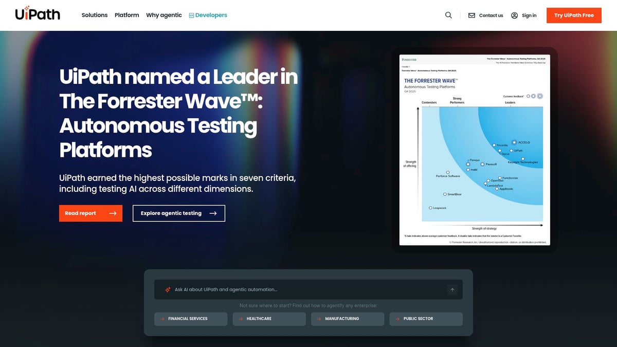 Top 8 Enterprise Workflow Automation Tools for 2026 Success - UiPath