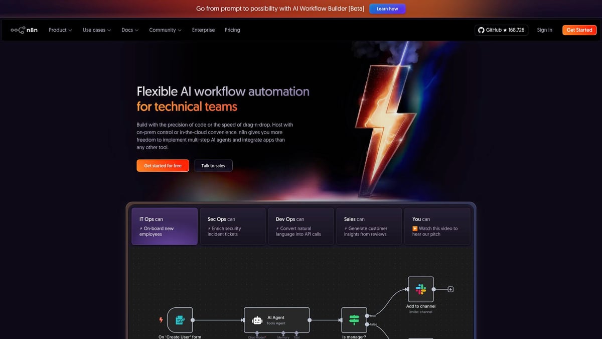 Top 8 Enterprise Workflow Automation Tools for 2026 Success - n8n