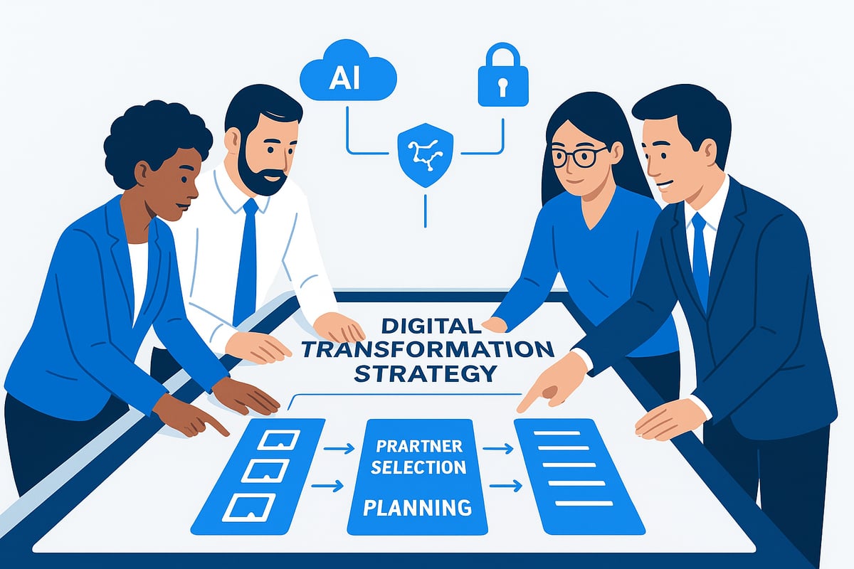 Step-by-Step Guide to Selecting the Right Digital Transformation Partner