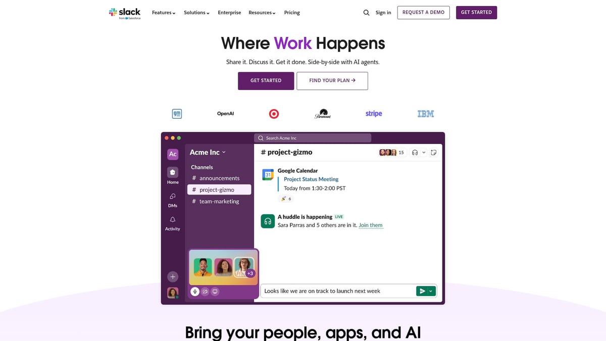 9 Essential Enterprise Team Collaboration Tools for 2026 - Slack