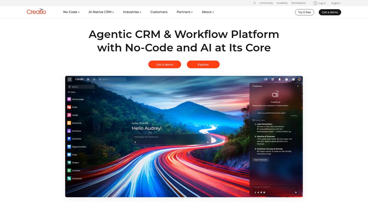 9 Game-Changing Best Low-Code Agencies for Outsourcing 2026 - Creatio