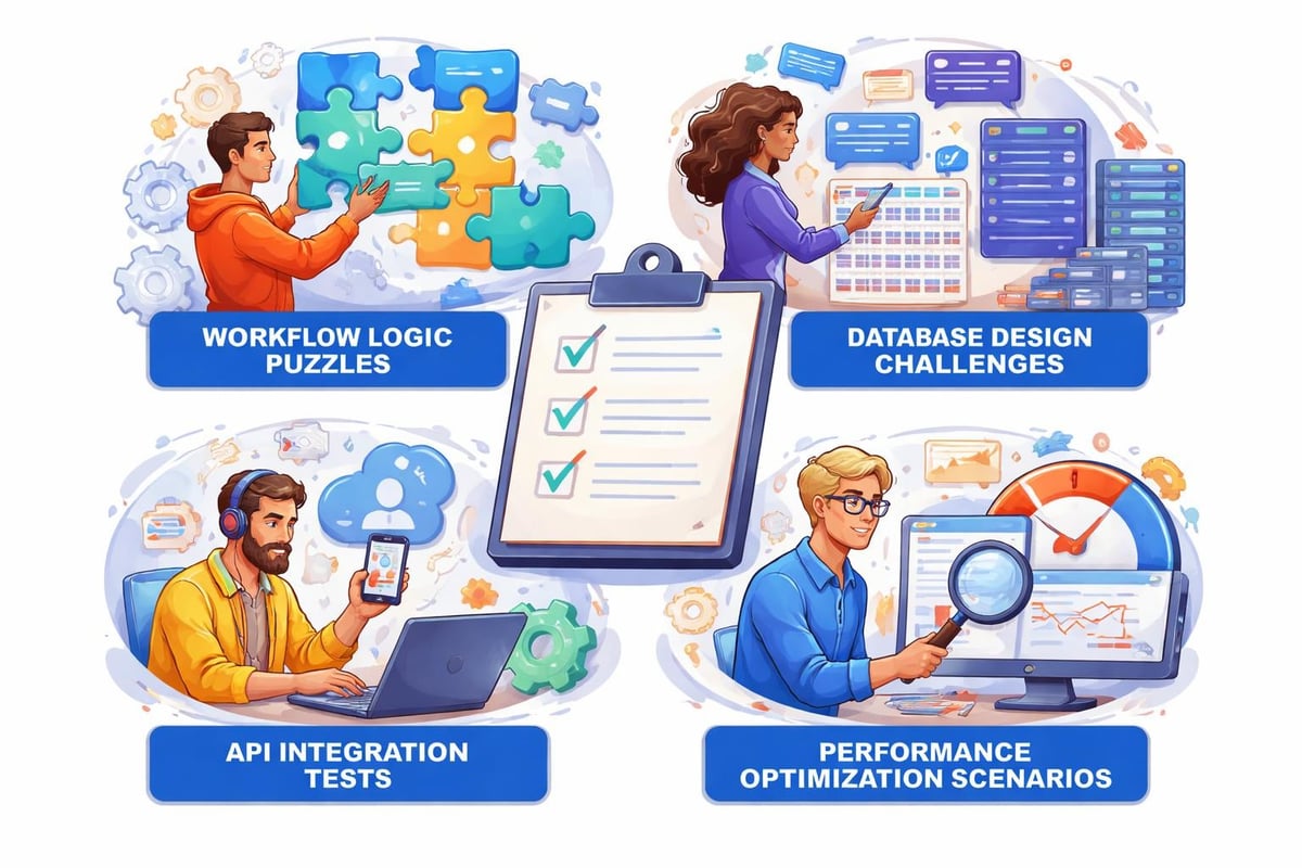 Bubble developer skill assessment