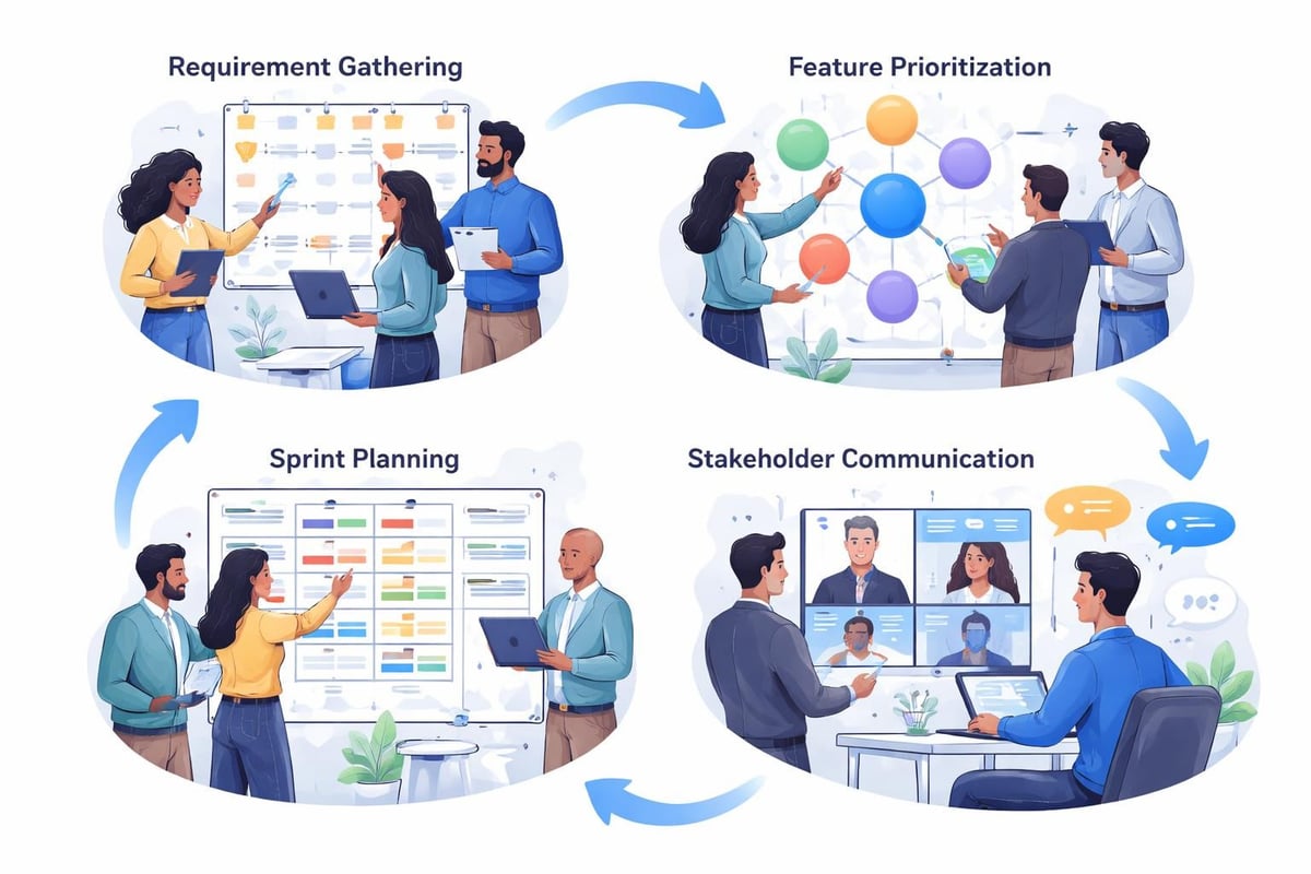 Product management workflow for Bubble projects