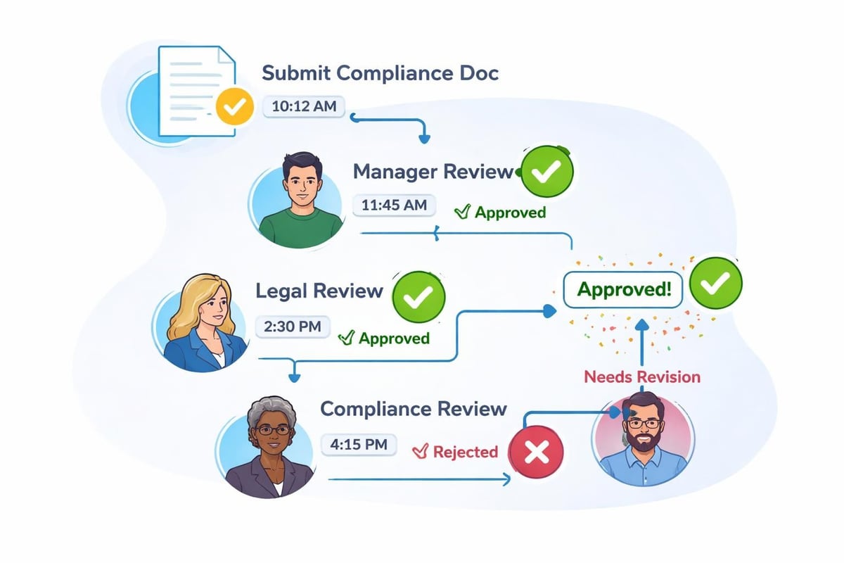 Audit trail tracking