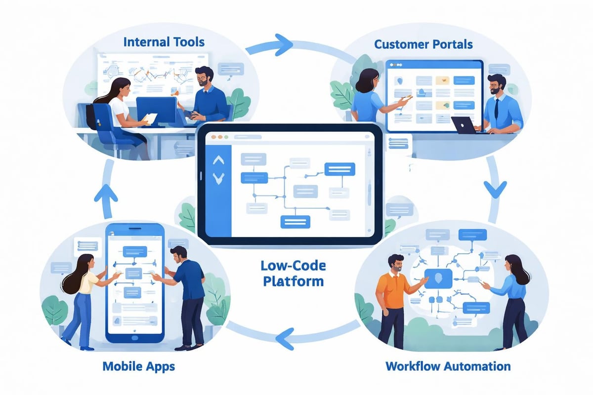 Enterprise application portfolio across platforms