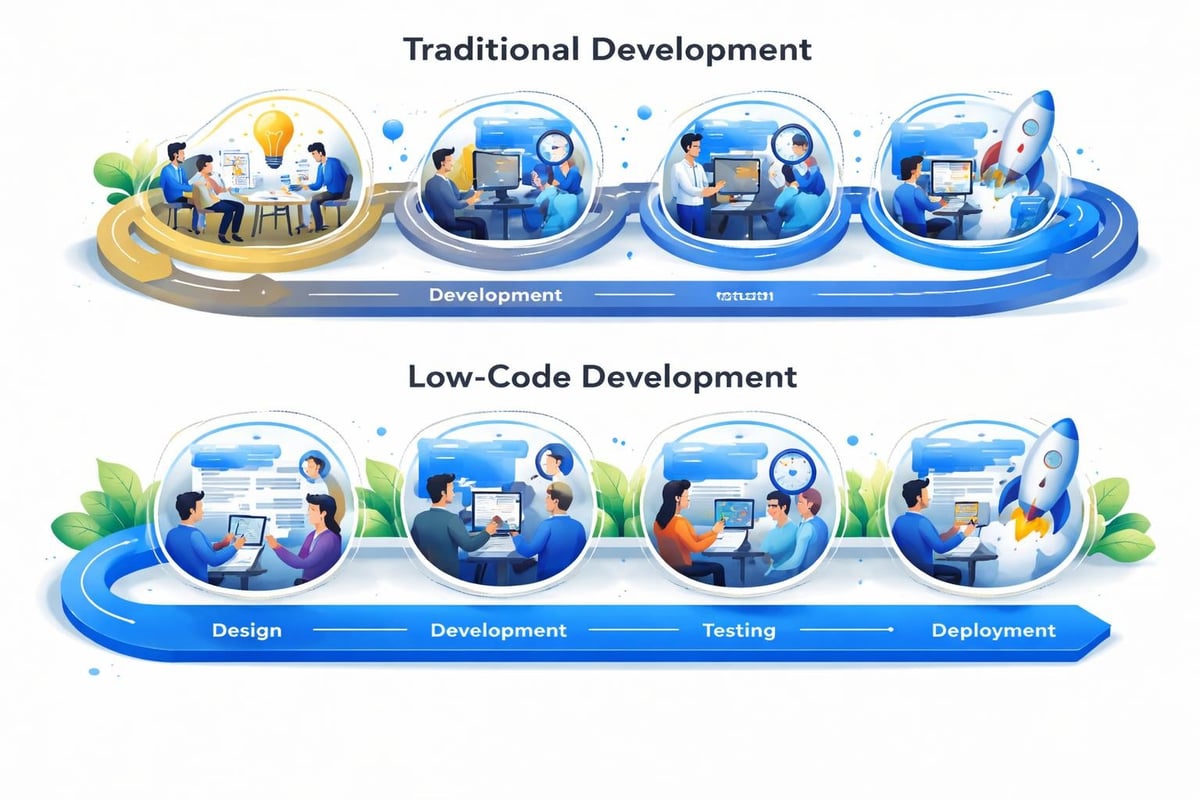 Business transformation timeline