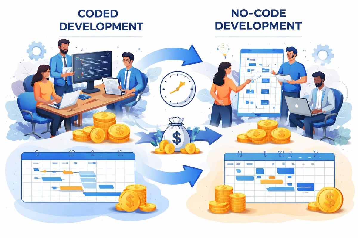 Enterprise no-code benefits