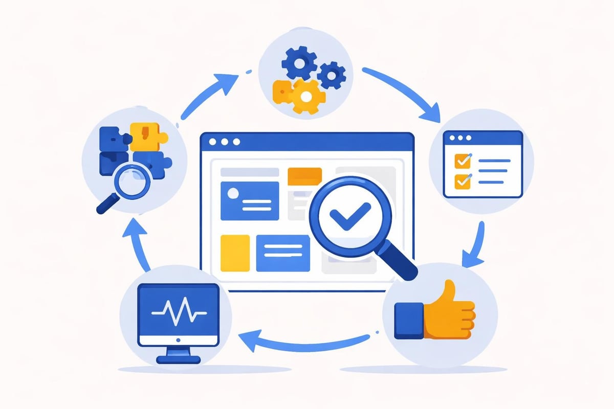 Testing workflow stages