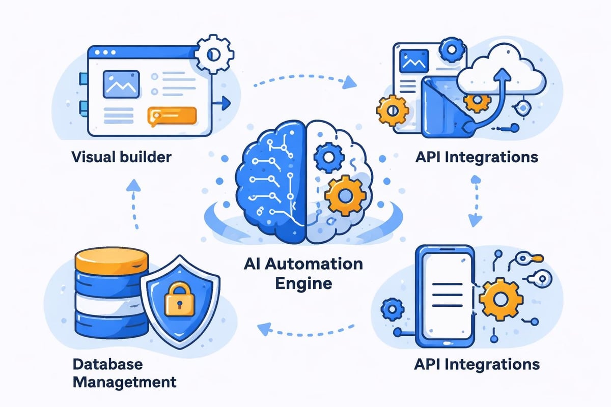 AI and no-code platform architecture