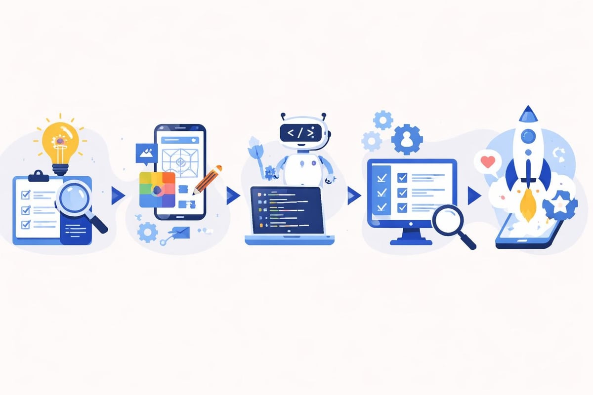 AI MVP workflow stages