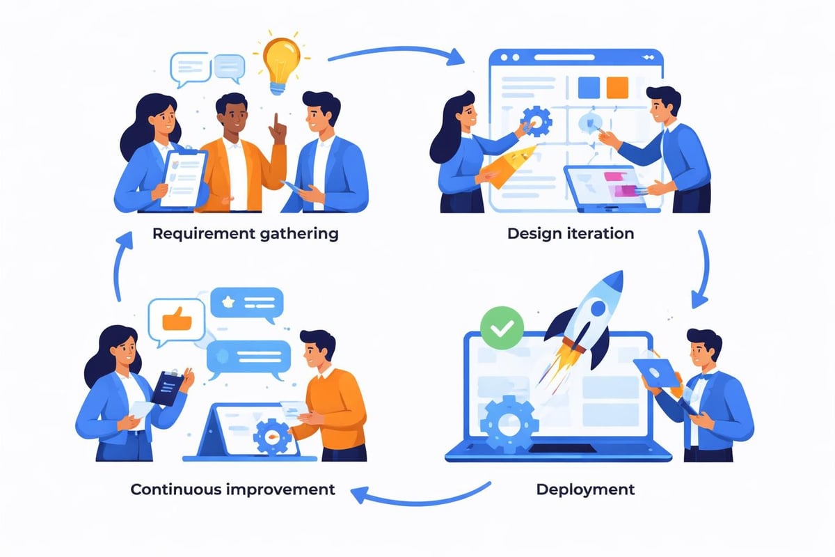 Internal tool developer workflow