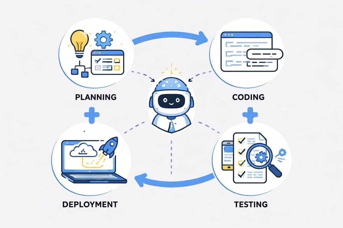 AI coding workflow stages