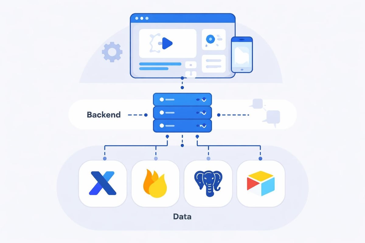 No-code database architecture