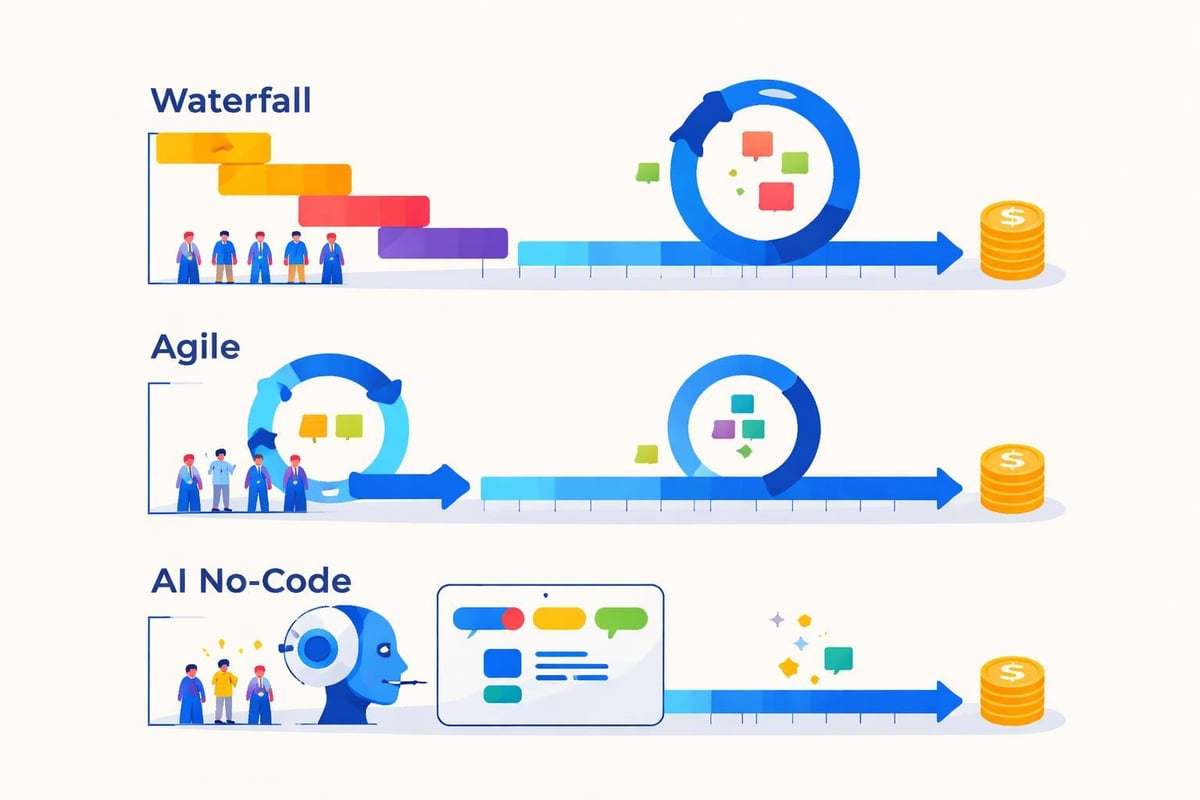 Software development methodologies comparison