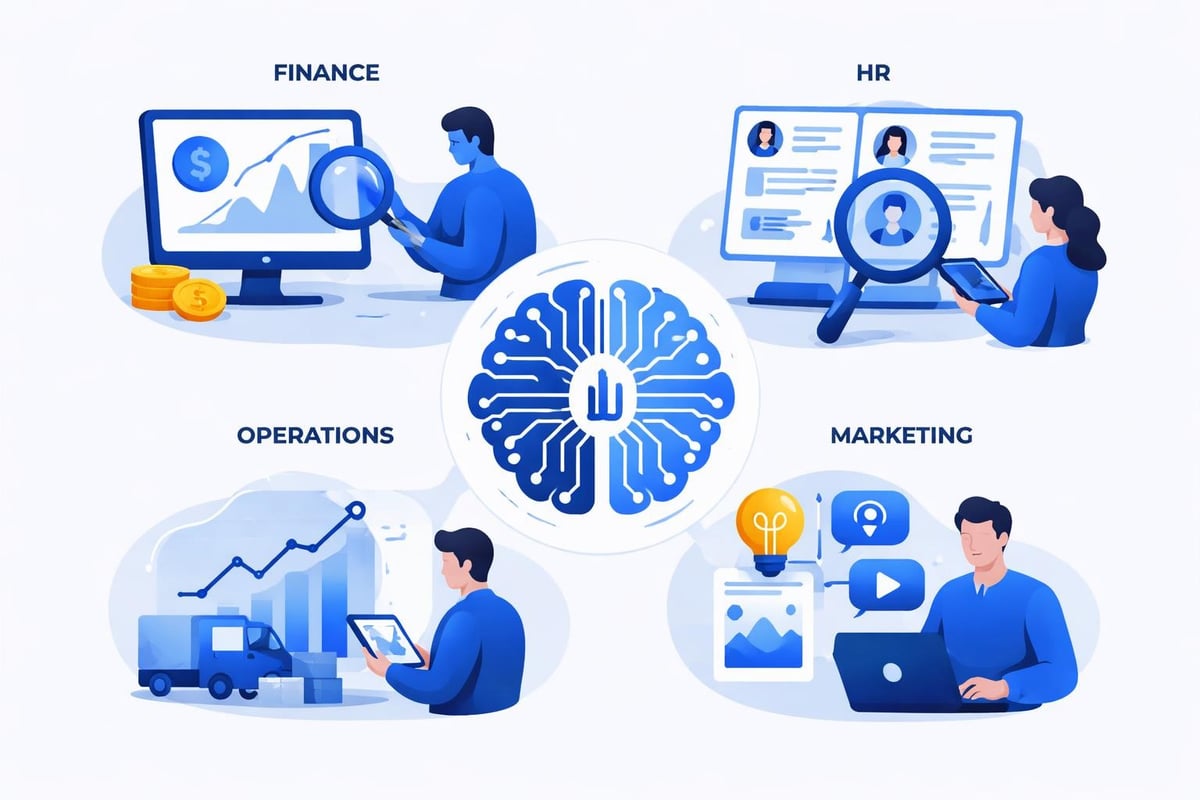 Department-specific AI tools
