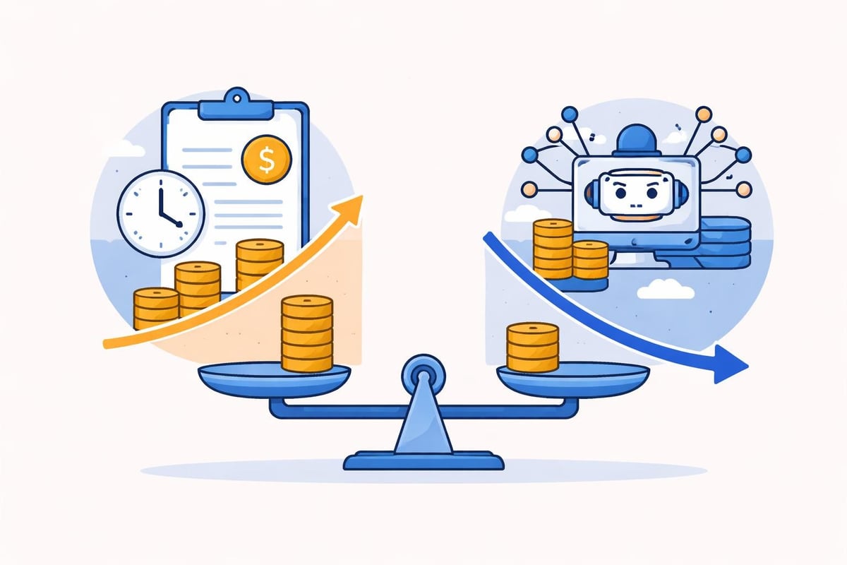 Development cost comparison