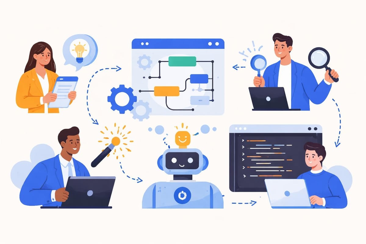 Team development workflow