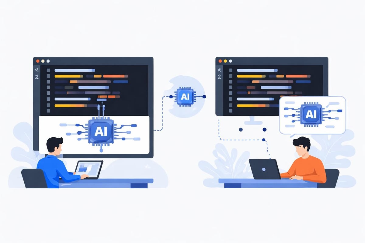 Cursor and Copilot architectural differences
