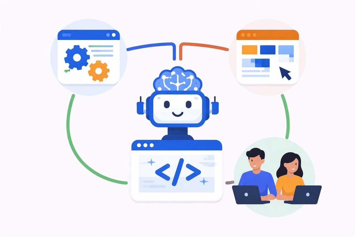 Hybrid development workflow