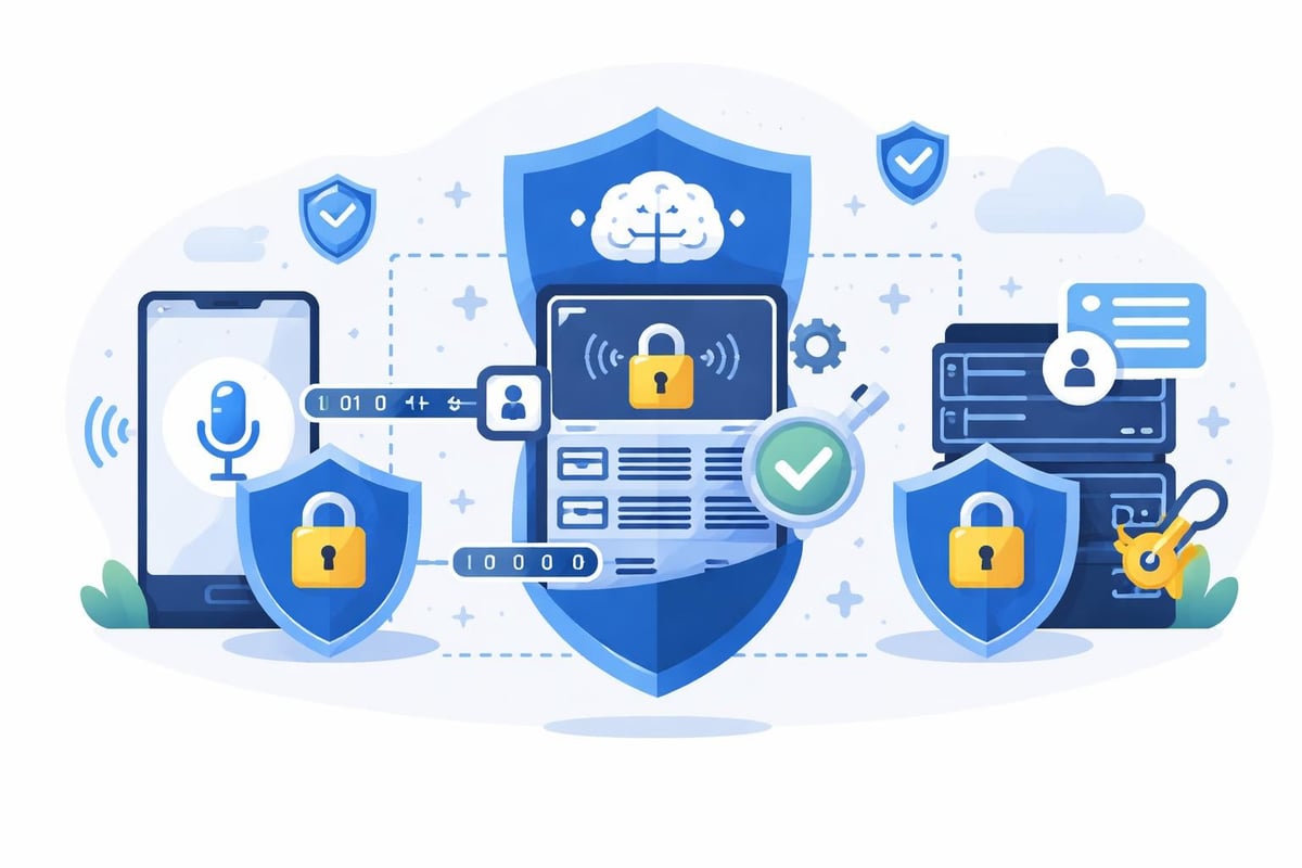 Voice AI security layers