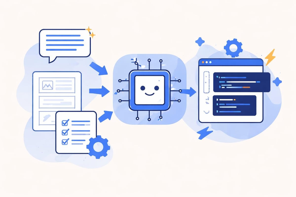 Multimodal AI coding inputs