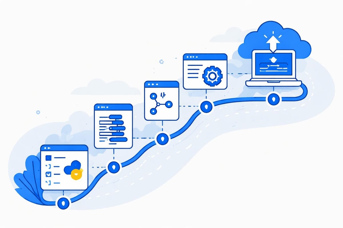 Python learning progression