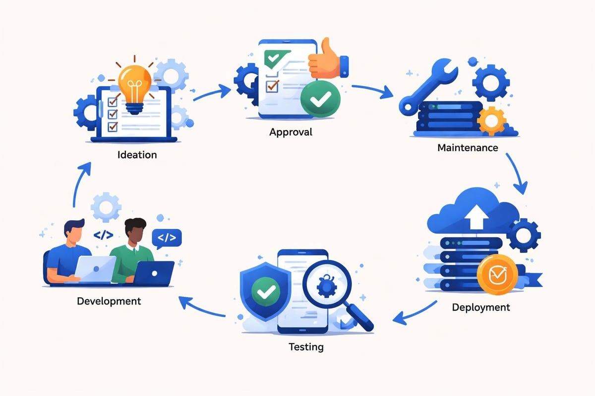 Enterprise application governance workflow