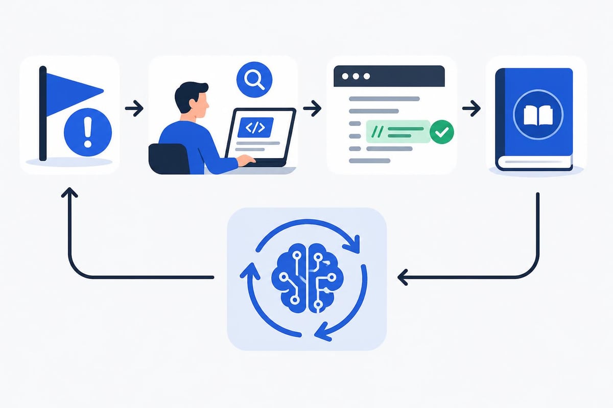 False positive management workflow
