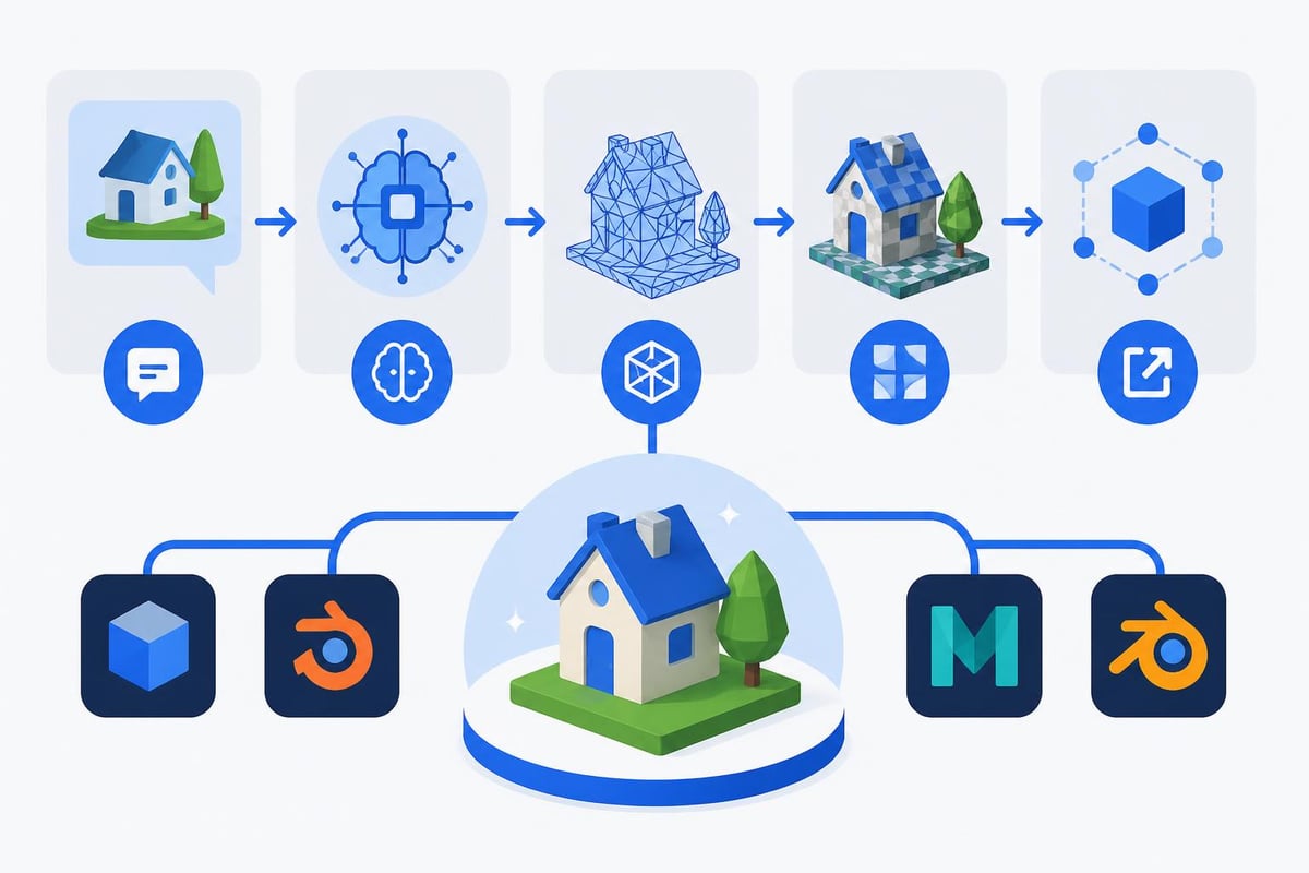 3D model generation process