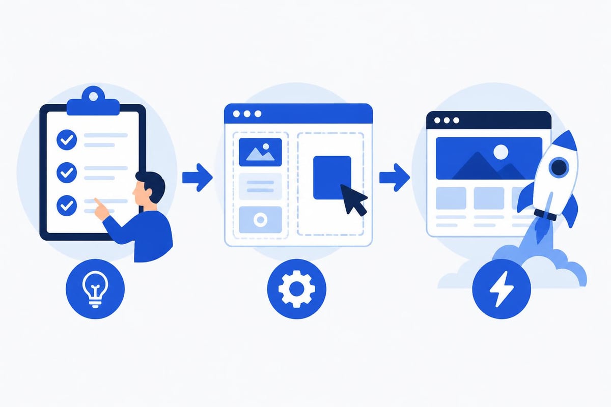 No-code development workflow